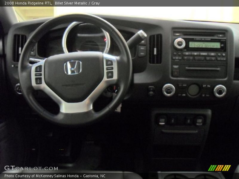 Billet Silver Metallic / Gray 2008 Honda Ridgeline RTL
