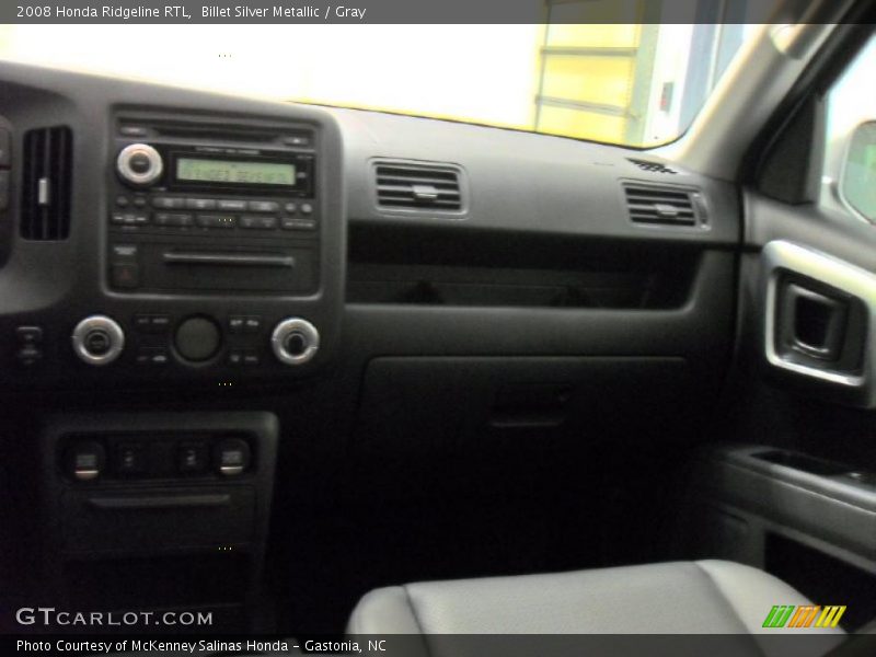 Billet Silver Metallic / Gray 2008 Honda Ridgeline RTL