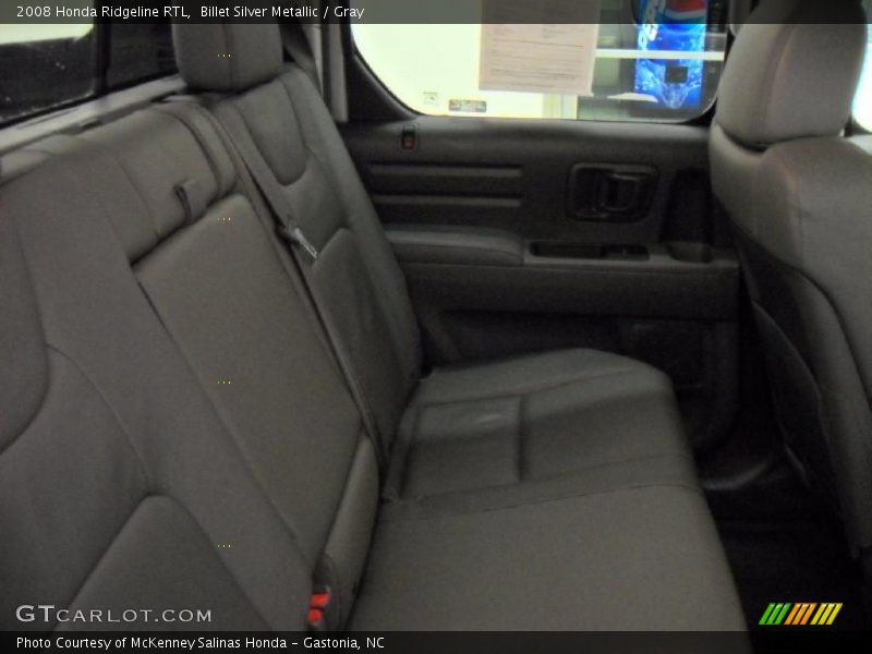 Billet Silver Metallic / Gray 2008 Honda Ridgeline RTL