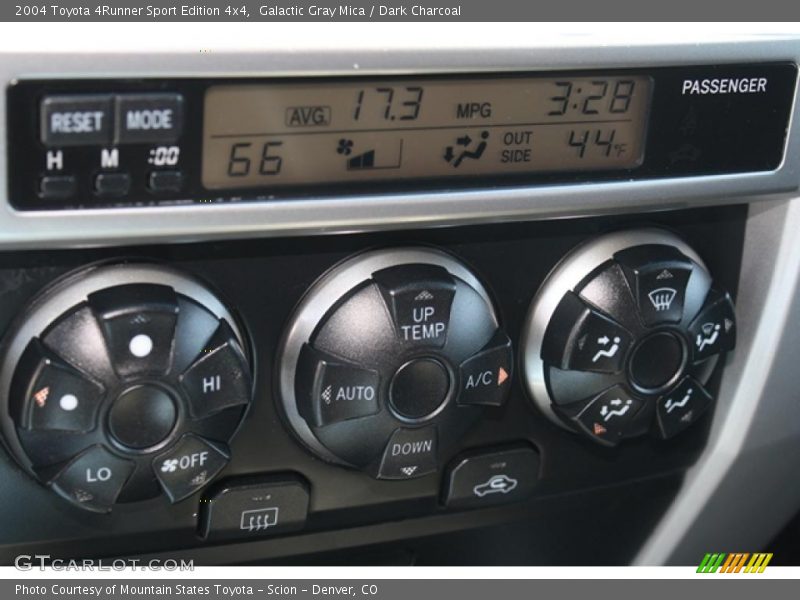 Galactic Gray Mica / Dark Charcoal 2004 Toyota 4Runner Sport Edition 4x4