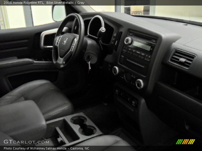 Billet Silver Metallic / Gray 2008 Honda Ridgeline RTL