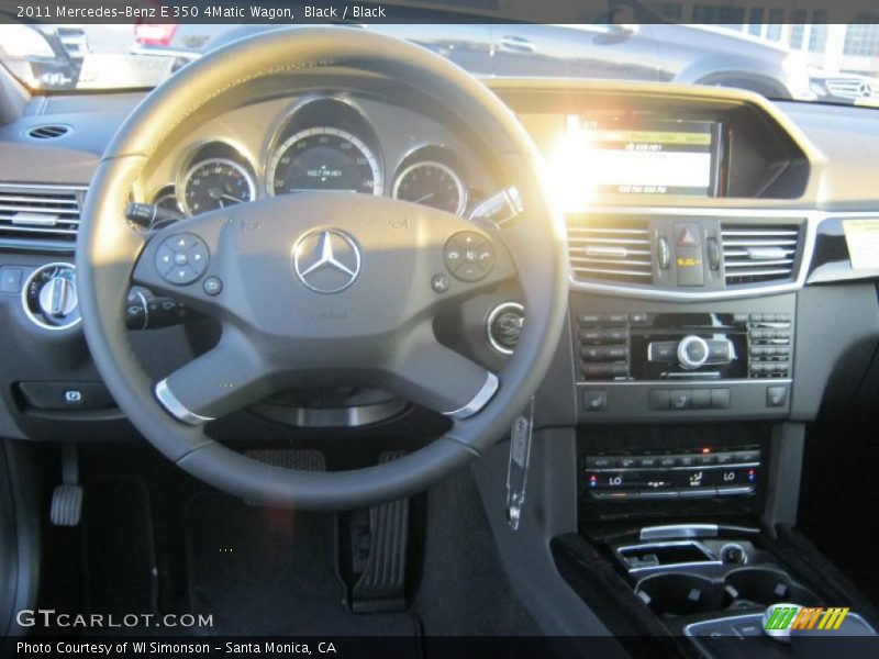 Black / Black 2011 Mercedes-Benz E 350 4Matic Wagon