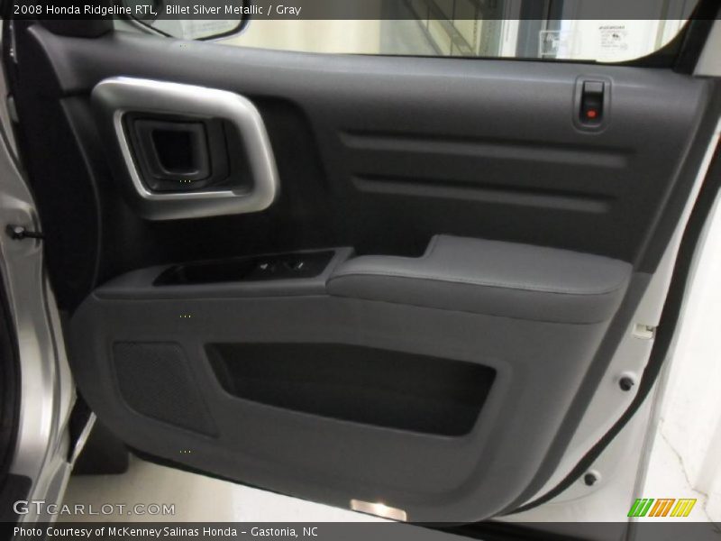 Billet Silver Metallic / Gray 2008 Honda Ridgeline RTL