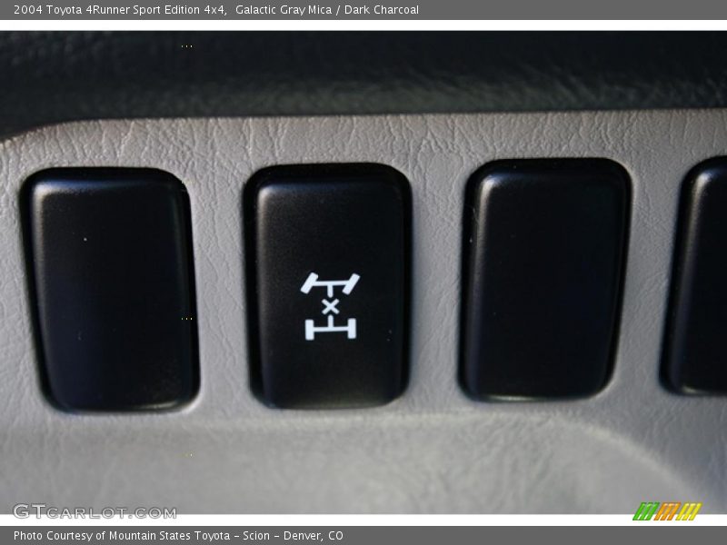 Galactic Gray Mica / Dark Charcoal 2004 Toyota 4Runner Sport Edition 4x4