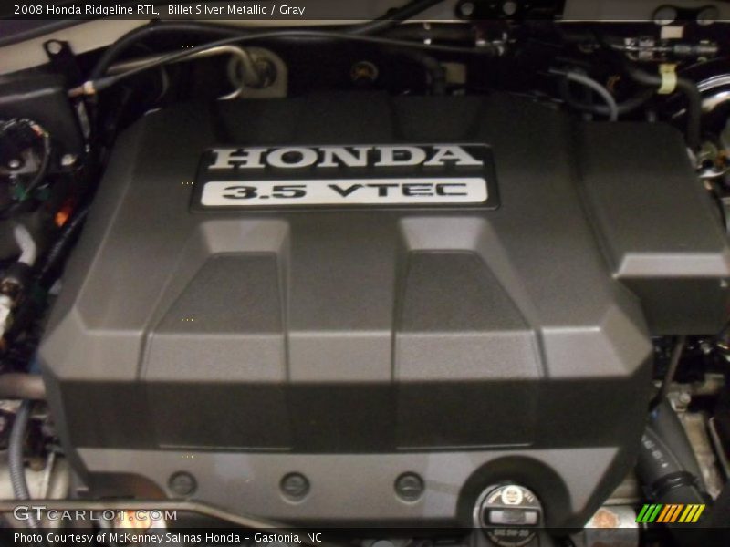 Billet Silver Metallic / Gray 2008 Honda Ridgeline RTL