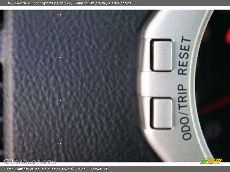 Galactic Gray Mica / Dark Charcoal 2004 Toyota 4Runner Sport Edition 4x4