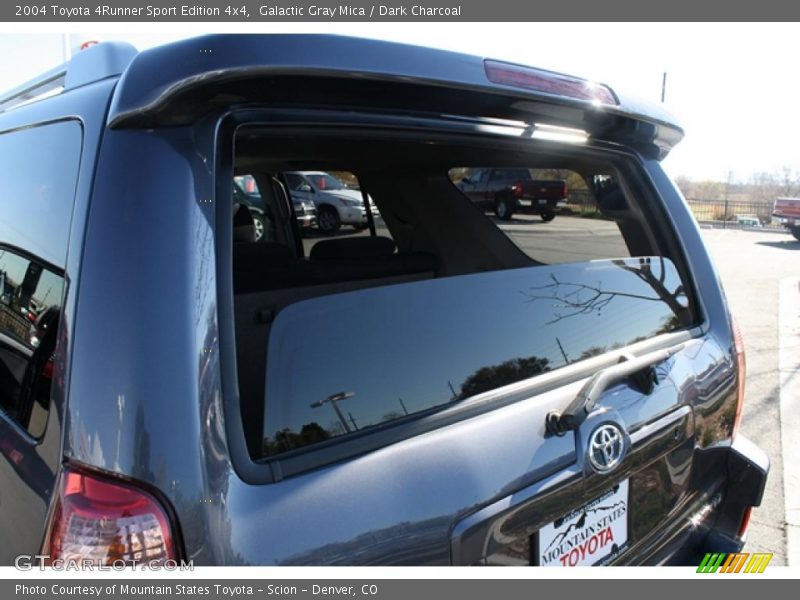 Galactic Gray Mica / Dark Charcoal 2004 Toyota 4Runner Sport Edition 4x4