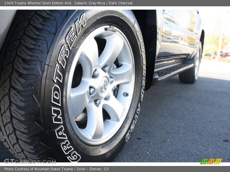 Galactic Gray Mica / Dark Charcoal 2004 Toyota 4Runner Sport Edition 4x4