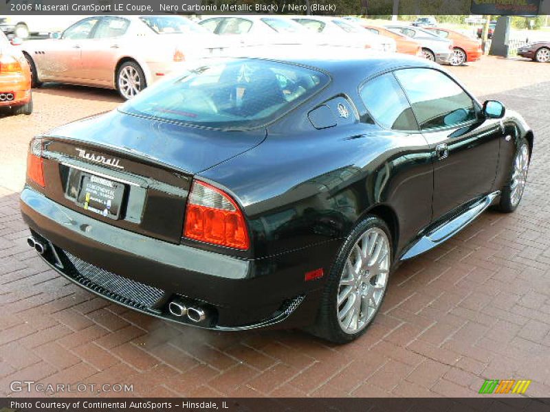 Nero Carbonio (Metallic Black) / Nero (Black) 2006 Maserati GranSport LE Coupe