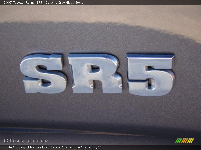 Galactic Gray Mica / Stone 2007 Toyota 4Runner SR5
