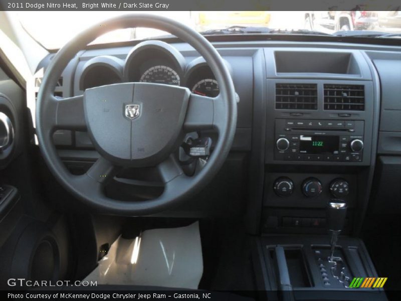 Dashboard of 2011 Nitro Heat