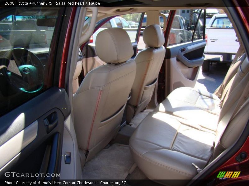 Salsa Red Pearl / Taupe 2008 Toyota 4Runner SR5