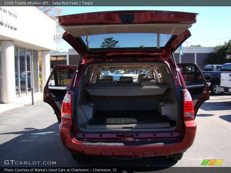 Salsa Red Pearl / Taupe 2008 Toyota 4Runner SR5