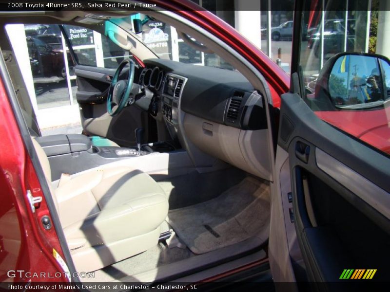 Salsa Red Pearl / Taupe 2008 Toyota 4Runner SR5