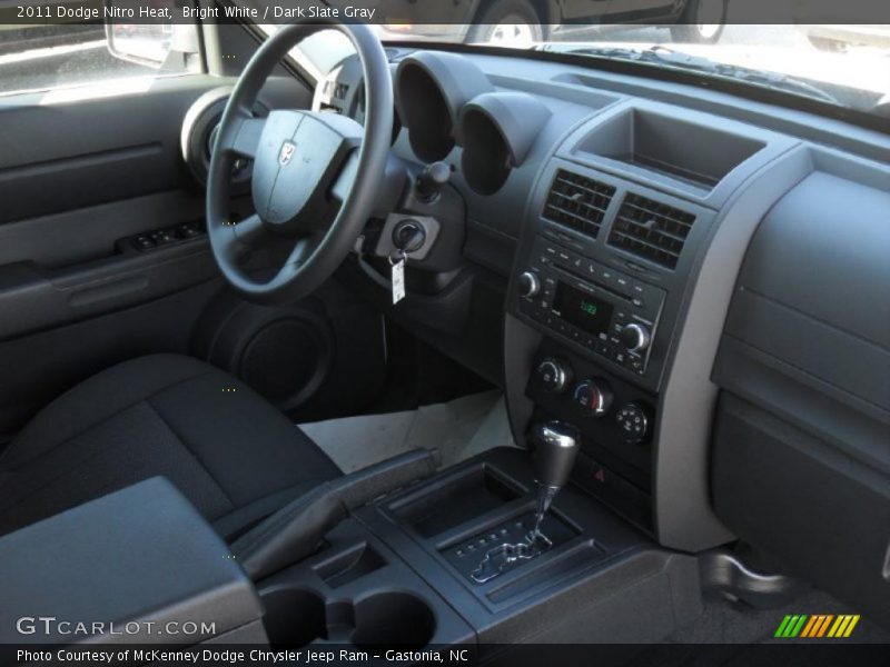 Dashboard of 2011 Nitro Heat