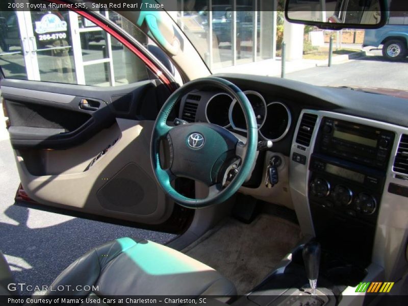 Salsa Red Pearl / Taupe 2008 Toyota 4Runner SR5