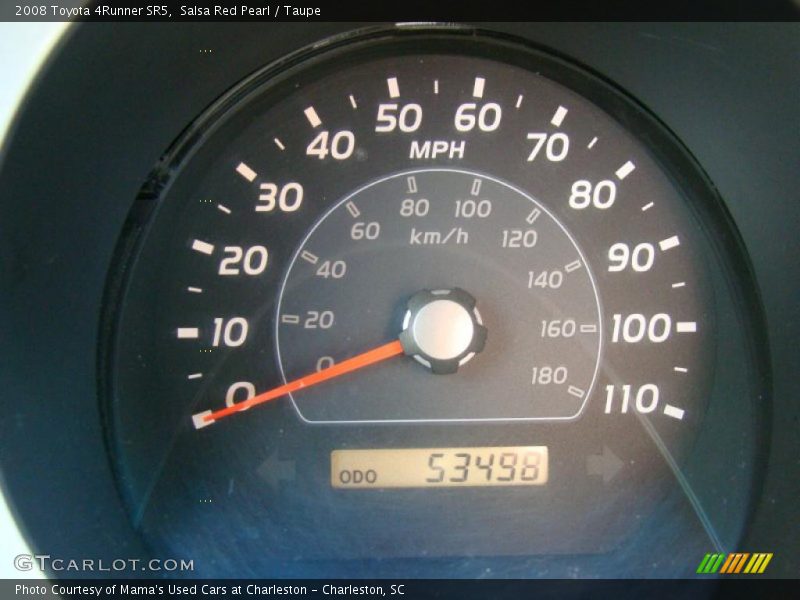 Salsa Red Pearl / Taupe 2008 Toyota 4Runner SR5