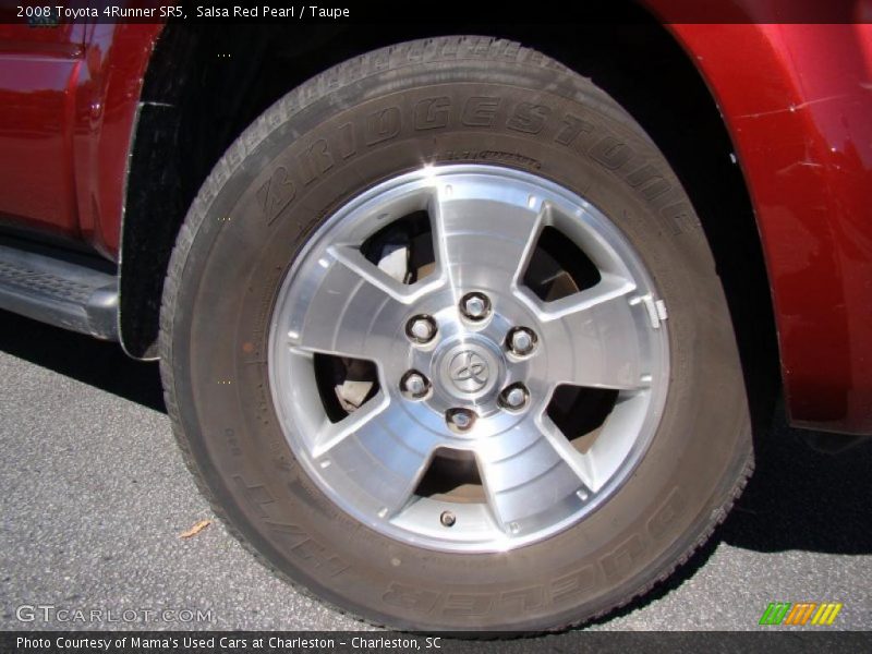 Salsa Red Pearl / Taupe 2008 Toyota 4Runner SR5