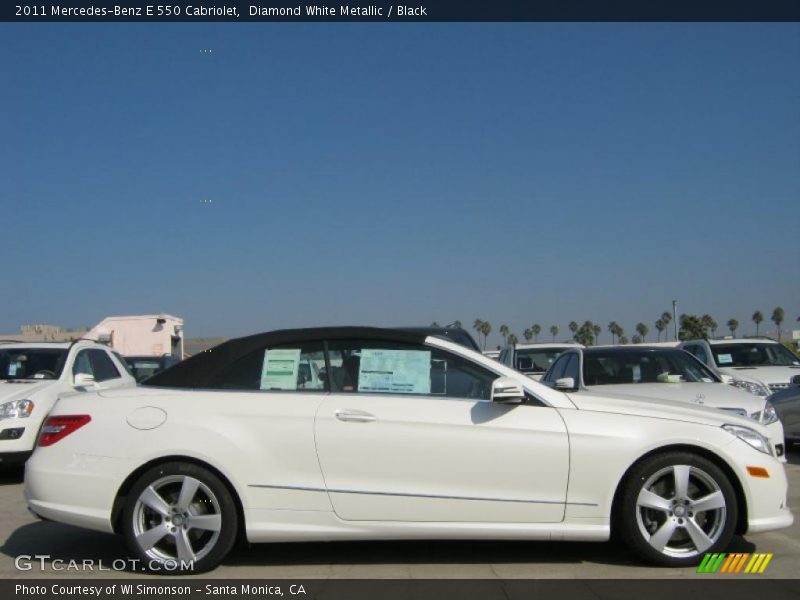 2011 E 550 Cabriolet Black Interior