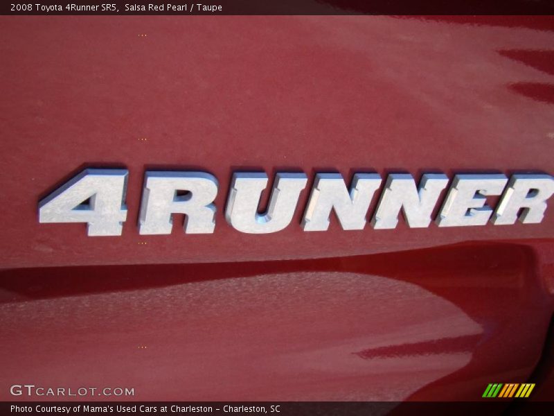Salsa Red Pearl / Taupe 2008 Toyota 4Runner SR5