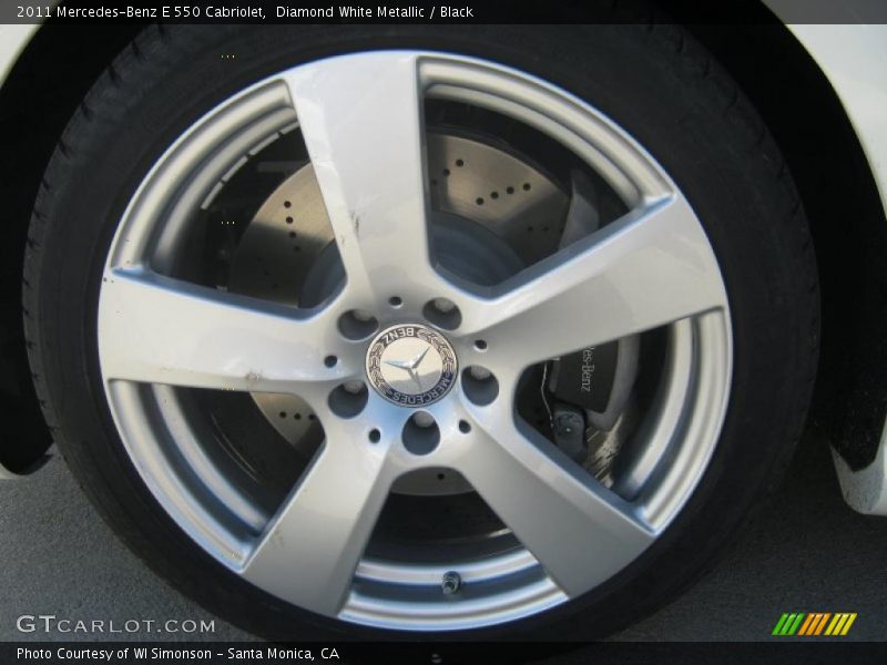  2011 E 550 Cabriolet Wheel