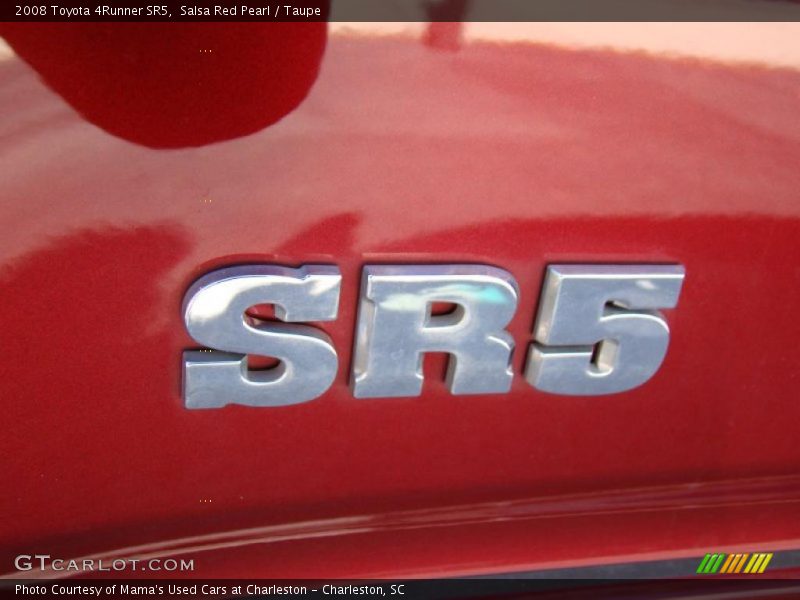 Salsa Red Pearl / Taupe 2008 Toyota 4Runner SR5