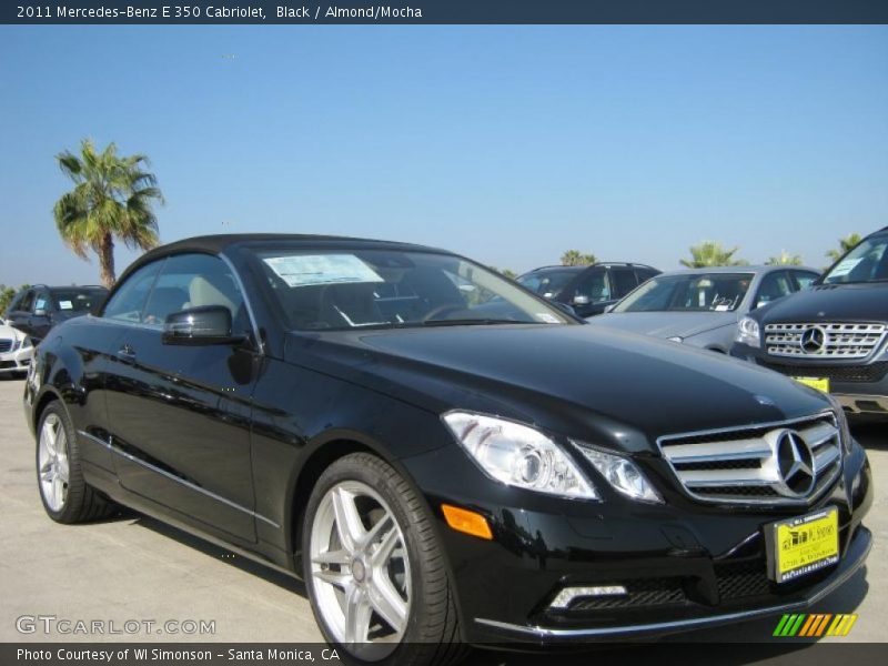 Front 3/4 View of 2011 E 350 Cabriolet
