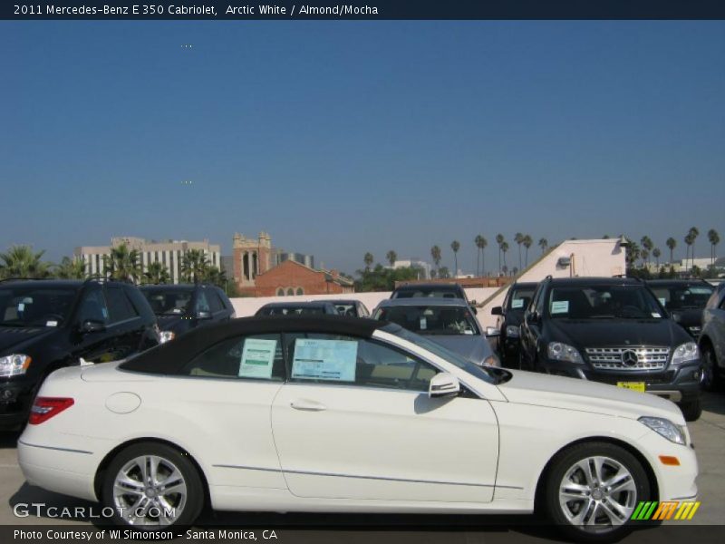  2011 E 350 Cabriolet Arctic White