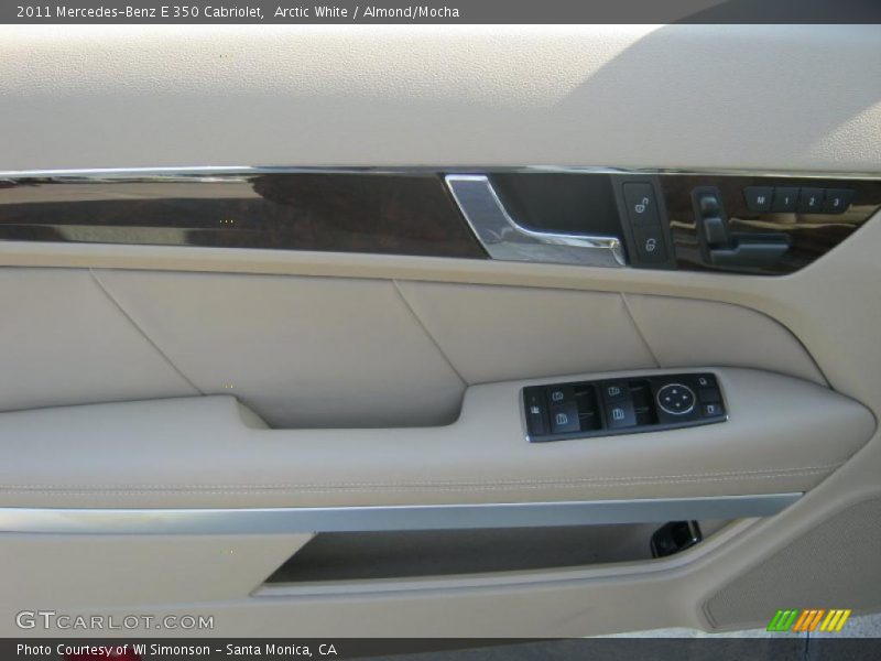 Door Panel of 2011 E 350 Cabriolet