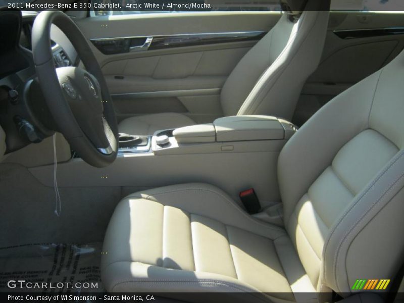  2011 E 350 Cabriolet Almond/Mocha Interior