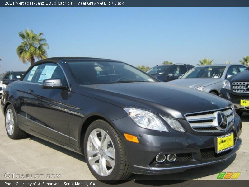 Front 3/4 View of 2011 E 350 Cabriolet