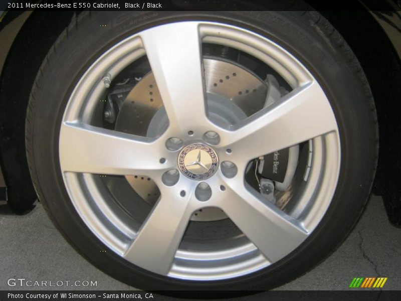  2011 E 550 Cabriolet Wheel