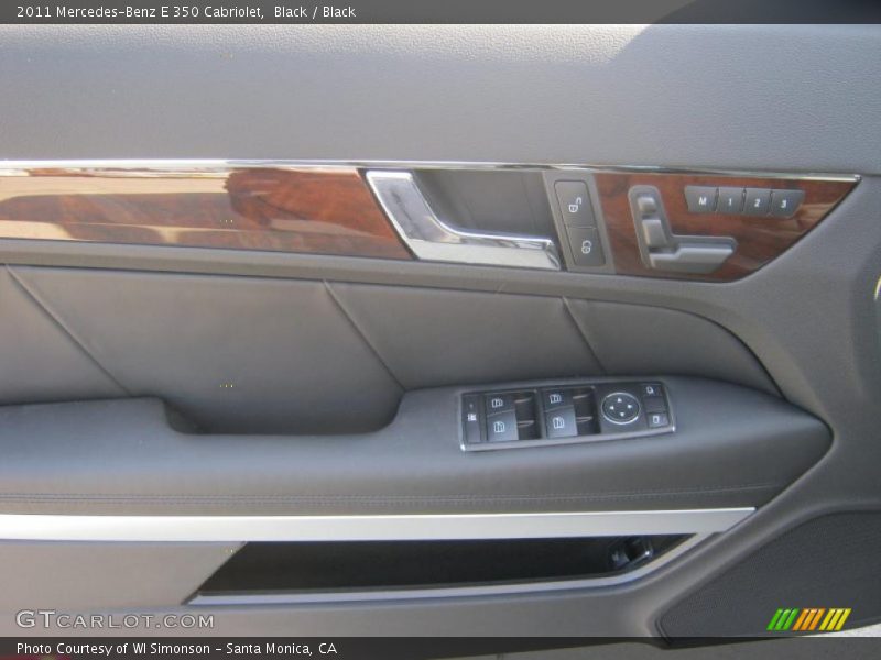 Black / Black 2011 Mercedes-Benz E 350 Cabriolet