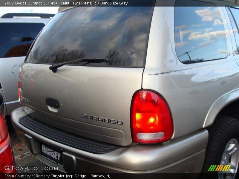 Light Pewter Metallic / Dark Slate Gray 2002 Dodge Durango SLT 4x4