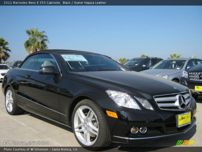Front 3/4 View of 2011 E 350 Cabriolet