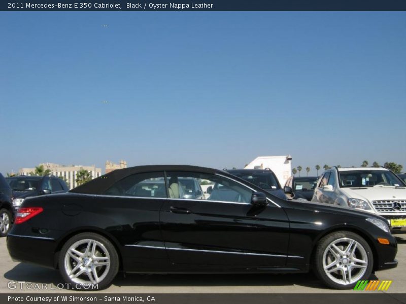  2011 E 350 Cabriolet Black