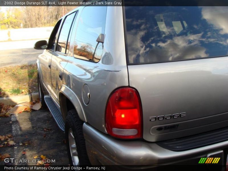 Light Pewter Metallic / Dark Slate Gray 2002 Dodge Durango SLT 4x4