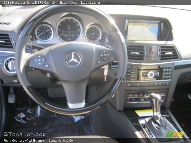 Dashboard of 2011 E 350 Cabriolet