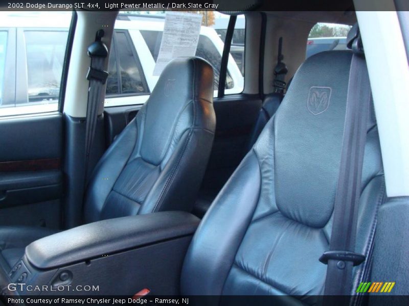 Light Pewter Metallic / Dark Slate Gray 2002 Dodge Durango SLT 4x4