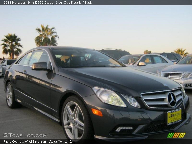 Front 3/4 View of 2011 E 550 Coupe