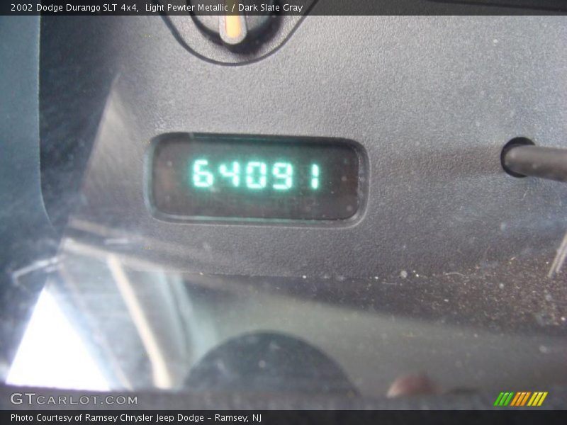 Light Pewter Metallic / Dark Slate Gray 2002 Dodge Durango SLT 4x4