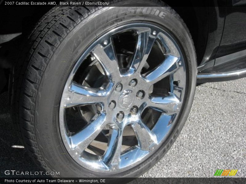 Black Raven / Ebony/Ebony 2007 Cadillac Escalade AWD