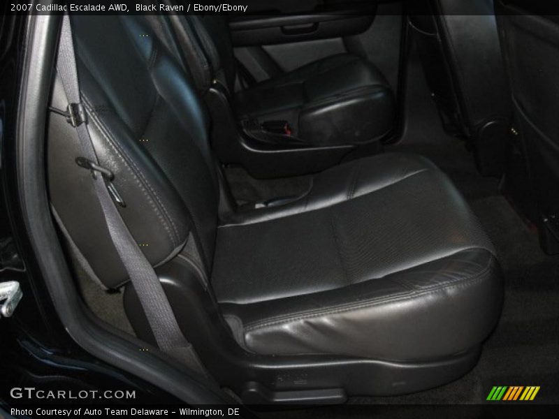 Black Raven / Ebony/Ebony 2007 Cadillac Escalade AWD