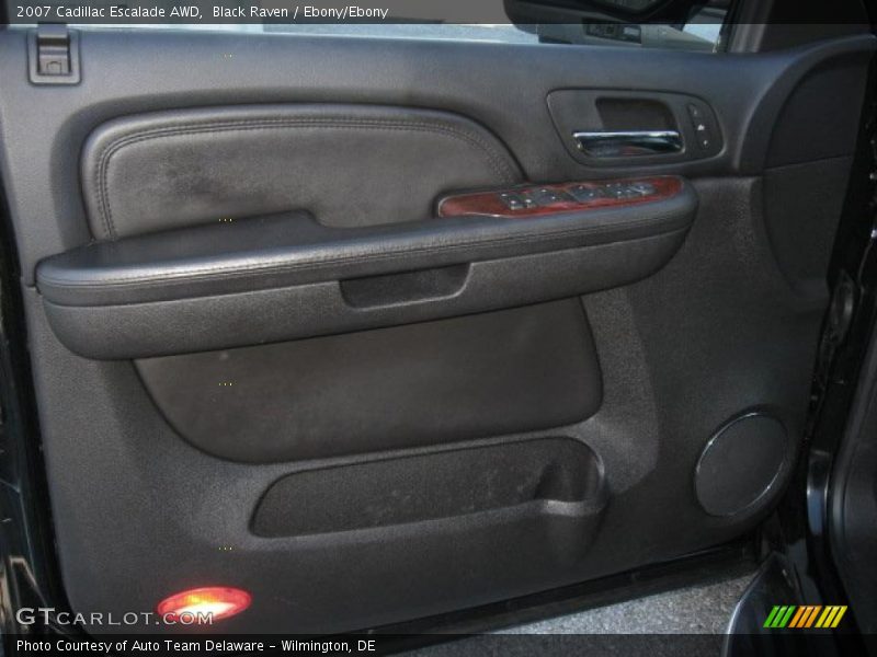 Black Raven / Ebony/Ebony 2007 Cadillac Escalade AWD