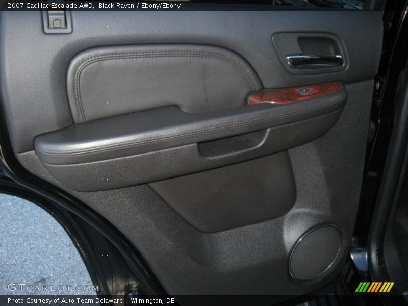 Black Raven / Ebony/Ebony 2007 Cadillac Escalade AWD