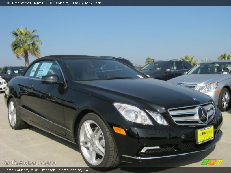 Front 3/4 View of 2011 E 350 Cabriolet