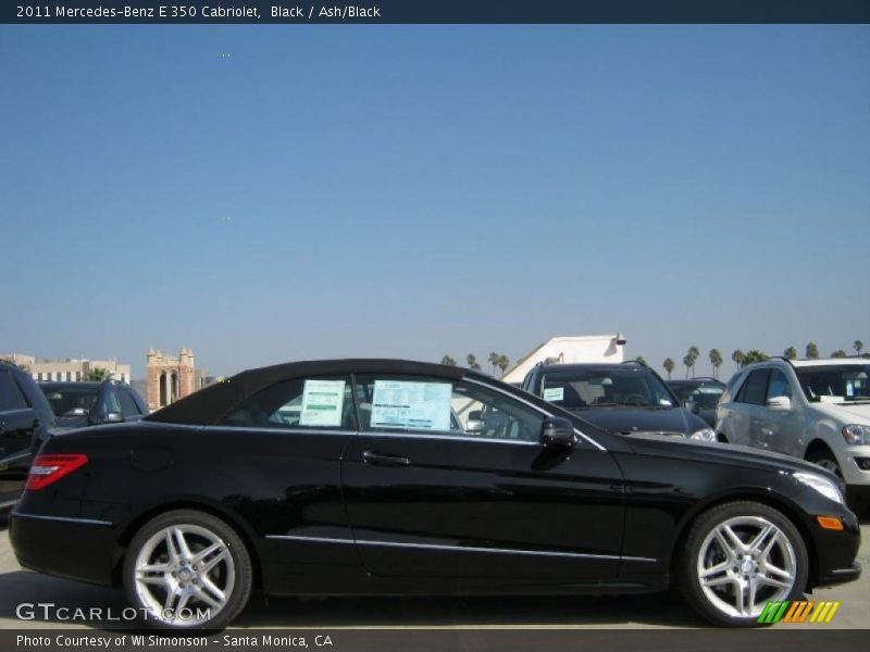  2011 E 350 Cabriolet Black