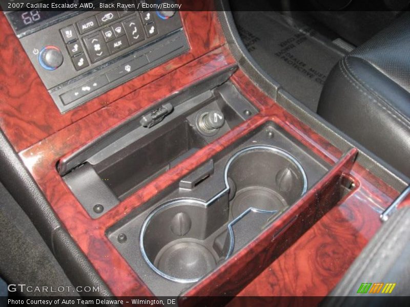 Black Raven / Ebony/Ebony 2007 Cadillac Escalade AWD