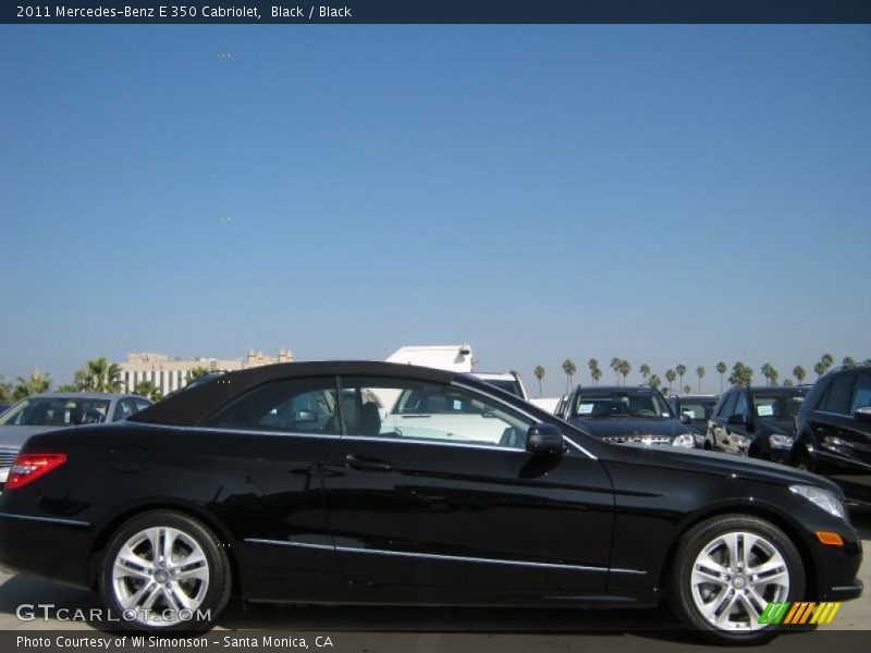 2011 E 350 Cabriolet Black