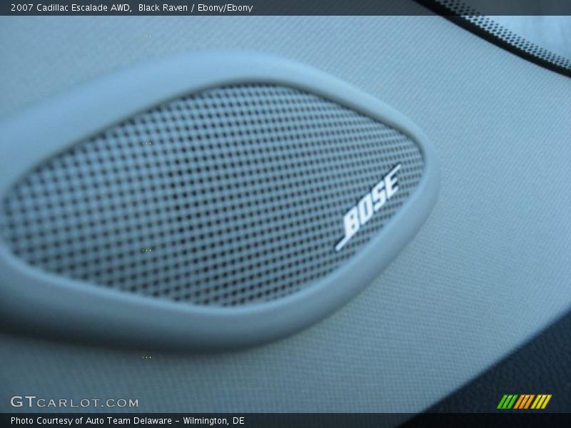 Black Raven / Ebony/Ebony 2007 Cadillac Escalade AWD